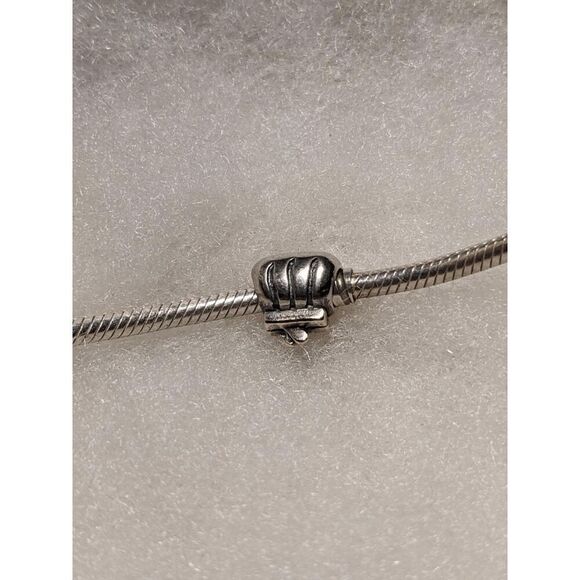 Retired Pandora Sterling Silver Clutch Handbag Charm 790475 - Picture 3 of 3